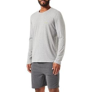 BOSS Heren Mix&Match Ls-shirt R Loungewear Longsleeve, Open Grey60, S