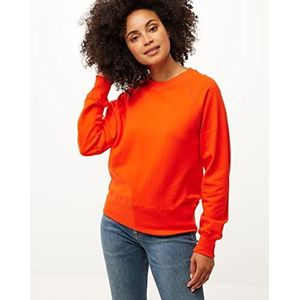 Mexx Raglan Sweatshirt voor dames, helder oranje, XS