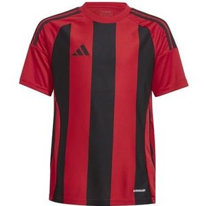 adidas Unisex niños STRIPED 24 JERSEY KIDS, team power red 2/black, 11-12 Years