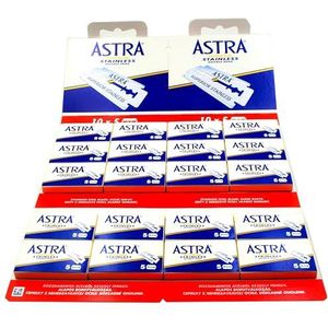 Razor Blades Club Astra roestvrij Scheermesje, Groen, 1 stuk