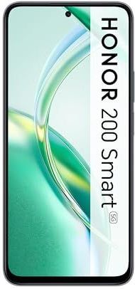 HONOR 200 Smart, Smartphone 5G, 4 GB + 256 GB, 6,8 inch display, 5200 mAh batterij, 50 MP camera, Dual SIM, Android 14, zwart