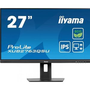iiyama XUB2763QSU-B1-27, IPS, 2560 x 1440, 100Hz, 1H1DP, HEEFT