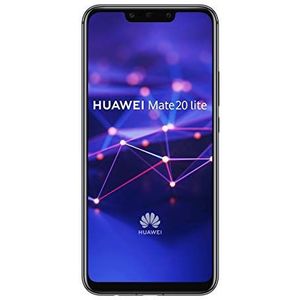 Huawei Mate 20 Lite Smartphone, ontgrendeld, 4G (6,3 inch - 64 GB/4 GB, Dual Nano-SIM of Nano-SIM + Micro-SD-kaart, Android) zwart [internationale versie]
