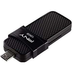 PNY P-FD128OTGSLMB-GE Duo Link OTG Micro USB 3.0, 128 GB