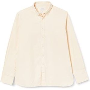 Hackett London Heren kledingstuk geverfd Oxford shirt, Ecru, XXL