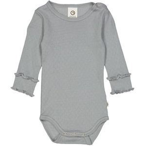 Müsli by GREEN COTTON Rompertje/body  grijs