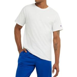 Champion Men's Classic Jersey Tee, White, Small