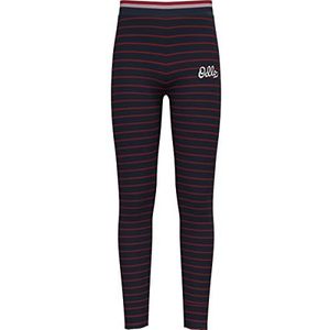 Odlo - Bl Bottom Long Active Warm Originals Eco Kids Stripes - Legging - Dark Sapphire - 164