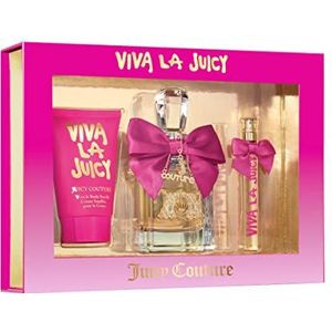 Juicy Couture Coffret Viva La Juicy Eau de Parfum voor Vrouwen Vaporisateur Fruitige en Bloemachtige Gourmandgeur 50 ml