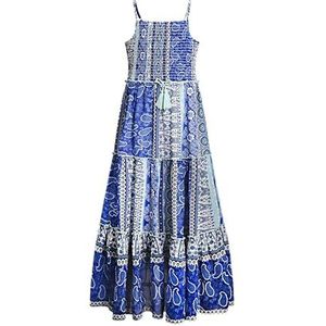 Happy Girls meisjesjurk kinderjurk, blauw, 116