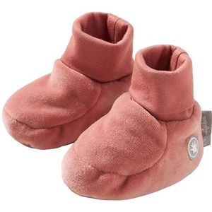 Sigikid Nicki Unisex babyschoenen, gewatteerde klassieke jongens en meisjes stoffen schoenen, roze, 16/18, roze, 16-18 EU