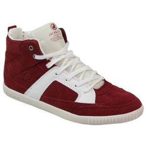 Jack & Jones Jj Flow sneakers voor heren, Rot Bourgondië, 43 EU