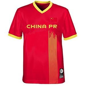 FIFA Unisex Official 2023 Women's Football World Cup Kids Team Shirt, China T-shirt (1 stuk)