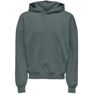 ONLY & SONS Onsturner Life VTG Hoodie Sweat Noos, Balsemgroen, XXL