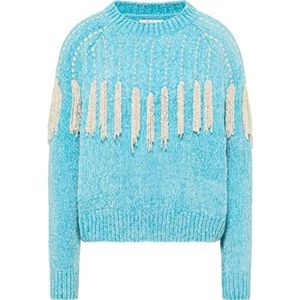 aleva Gebreide damestrui 19025232-AL04, turquoise, M/L, turquoiseblauw, M/L