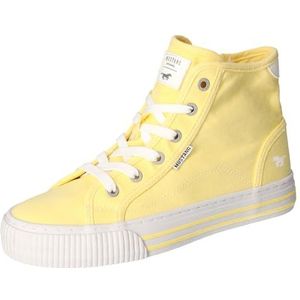 MUSTANG 1420-506 Sneakers voor dames, geel, 42 EU, geel, 42 EU