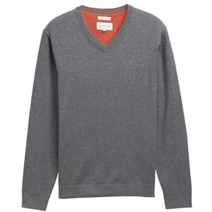 Tom Tailor - Regular Fit - Pullover - Mêlee - Puur Katoen
