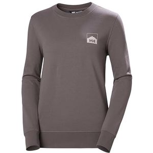 Helly Hansen Dames W Nord Graphic Sweatshirt Shirt, Sparrow Grijs, L