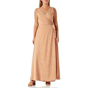 IZIA Damesjurk, oranje-beige, XL, oranje beige, XL