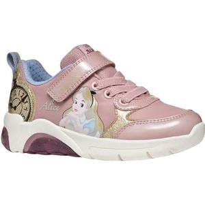 Geox J Fadinlight Girl E, sneakers voor meisjes, Lt Rose Platinum, 25 EU