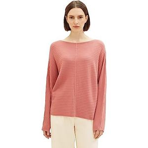 TOM TAILOR Damestrui met geribbelde structuur, 32224-fading Rose, XXL