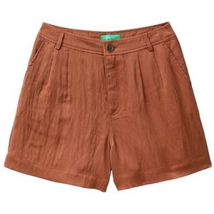 United Colors of Benetton Shorts voor dames, Bruin, 40 NL