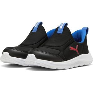 PUMA Unisex Baby Fun Racer 2 SLIPTECH INF Sneaker, zwart-voor alle tijden rood, 5 UK kind, Puma Zwart voor alle tijden, rood, 22 EU