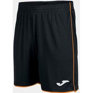 Joma - Liga - Korte Sportshort - Zwart - Ademend Materiaal