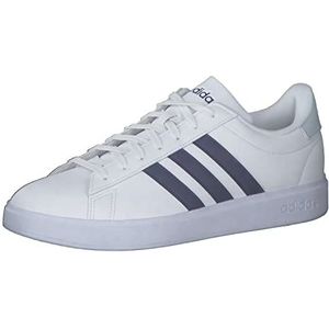 adidas Grand Court 2.0 Sneakers voor heren, Ftwr White Victory Blue Halo Blue, 36 EU
