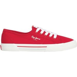 Pepe Jeans - Brady Basic - Sneakers - Wit - 100% Katoen