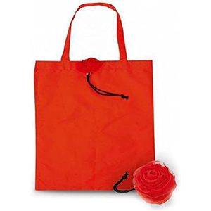 BigBuy Accessories 143380 Boodschappentas, unisex, rood, één maat