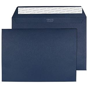 Blake Creative Colour C5 enveloppen, 162 x 229 mm, 120 g/m², plakband (45320), Oxford-blauw, 25 stuks
