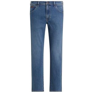Wrangler heren Jeans TEXAS, zwart blauw, 28W / 32L