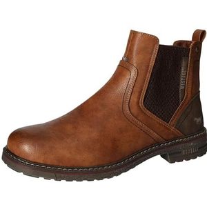 Mustang Heren 4201-502 enkellaarzen, cognac, 40 EU, cognac, 40 EU