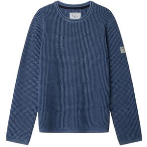 Pepe Jeans Talton gebreide kleding, blauw (Forces Blue), 10, Blauw (Krachten Blauw), 10 jaar