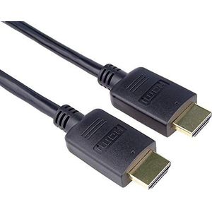 PremiumCord 4K High Speed HDMI 2.0b-kabel M/M 18 Gbps met ethernet, compatibel met video 4K @60Hz, Deep Color, 3D, ARC, HDR, Dolby TrueHD, vergulde aansluitingen, zwart, 15 m