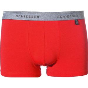 Schiesser Herenshorts retroshorts, rood (500), XL