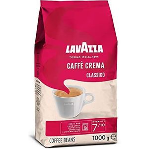 Lavazza Caffè Crema Classico, 1 kg verpakking, Arabica en Robusta, gemiddelde roostering?