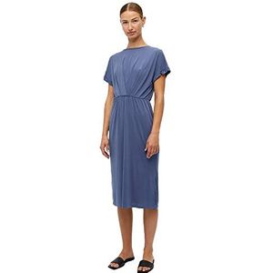 Object Objannie New S/S Dress Noos jurk voor dames, blue indigo, M