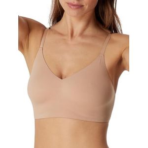 Schiesser Dames spaghettibandjes met uitneembare pads-onzichtbare soft bustier, Maple_170365, 42, Maple_170365, 42