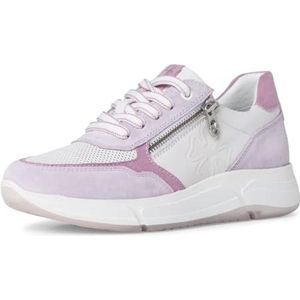 MARCO TOZZI 2-2-83700-28 Leren sneakers voor dames, White Lilac C, 39 EU