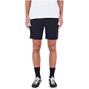 Hurley Heren PHNTM Walkshort 18' Bermuda Shorts, Zwart, 30, Zwart, 38