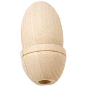 Merriway® BH00345 (2 stuks) grote houten gordijn trek blind koord - Pack van 2 stuks