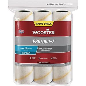 Wooster - RR723-9 Pro/Doo-Z - Roller Cover - 3/8-Inch Nap - 3 Pak