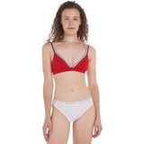 Tommy Hilfiger - Driehoekige Bikinibroek - Blauw - Gerecycled Nylon