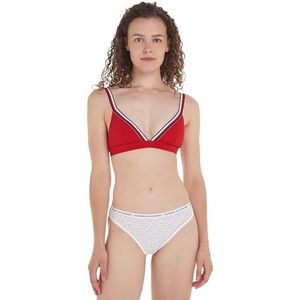 Tommy Hilfiger - Driehoekige Bikinibroek - Blauw - Gerecycled Nylon