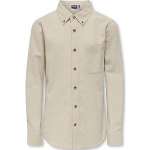 Osjgudmund Slim 1-Pkt Shirt WVN Noos, Zilvervoering., 122