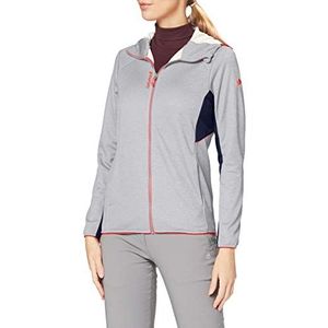 Lafuma Wallig F-Zip W fleecejack dames, Heather Grey, FR (maat fabrikant: XS)