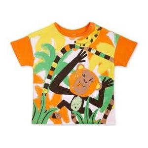 Tuc Tuc T-shirt voor meisjes, Oranje, 6 Maanden