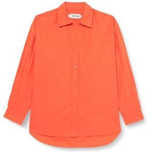 ICHI Ihestama Sh Blouse voor dames, 171656/Hot Coral, 38